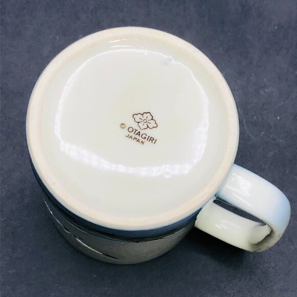 Vintage Otagiri Maritimes Sailboat Coffee Mug: 80s Nautical Coastal Drinkware - Picture 7 of 11